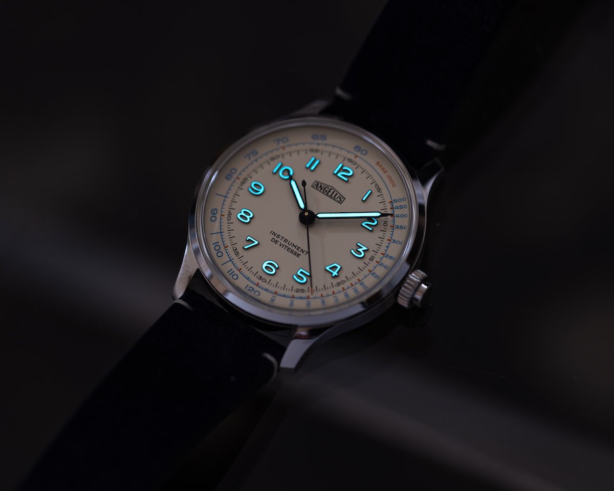 Introducing: Angelus Instrument de Vitesse Monopusher Chronograph